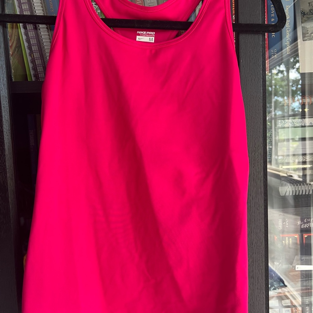 Nike Pro Fuchsia Compression Tank